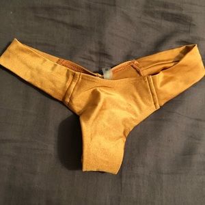 Montce Goldish TAN Uno Bikini Bottom